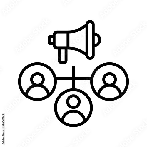 Affiliate Marketing Vector Icon