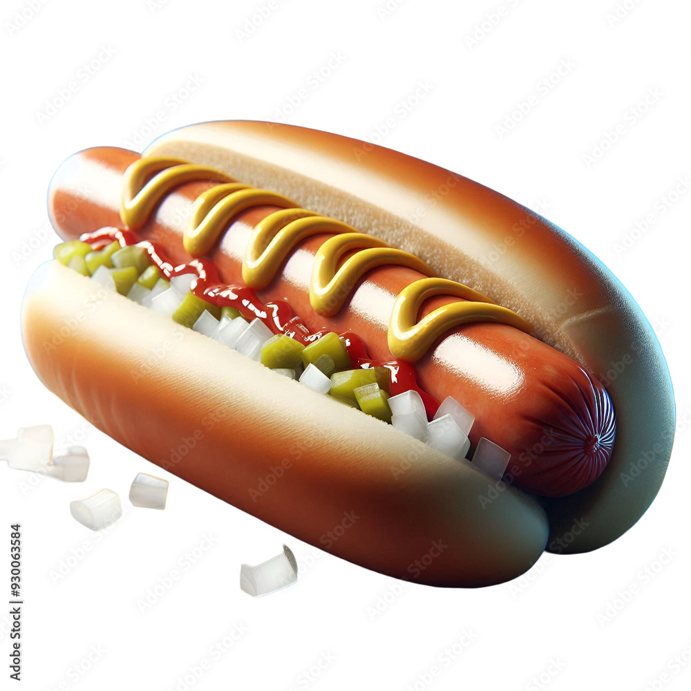 Realistic Hot Dog Realistic Hot Dog