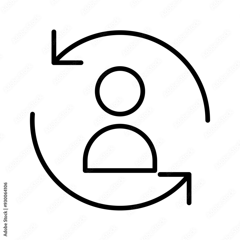 Retargeting Vector Icon