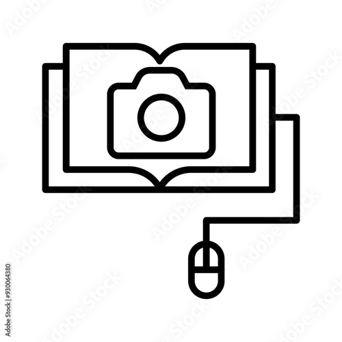 Photography Courses Vector Icon