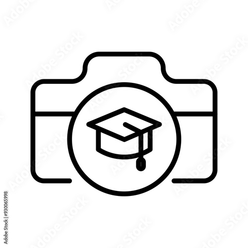 Photography Education Vector Icon