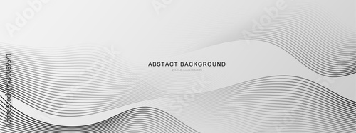 Abstract white background with stripe lines shape. technology and digital template vector illustration.