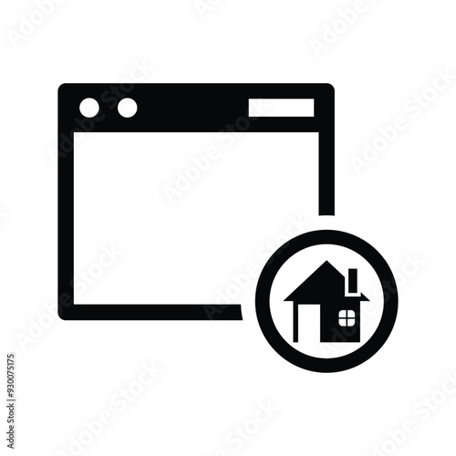 browser home icon