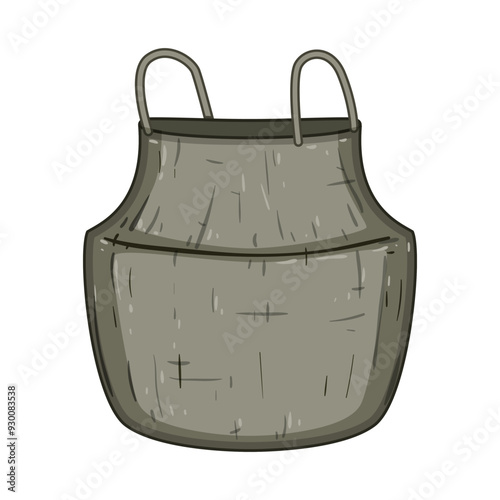 natural wicker laundry basket cartoon. rattan stylish, ecofriendly lightweight, portable organizer natural wicker laundry basket sign. isolated symbol vector illustration