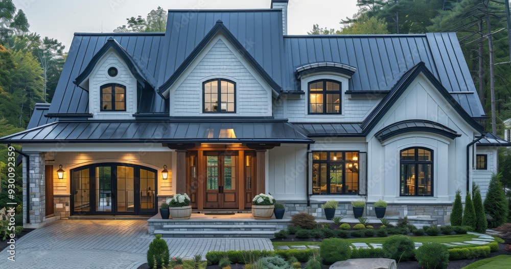 Modern Luxury Home with Spacious Front Yard Modern Luxury Home with Spacious Front Yard