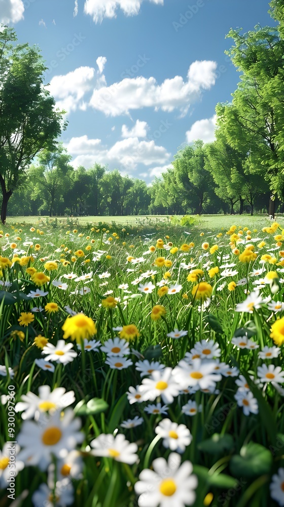 Obraz premium Spring background