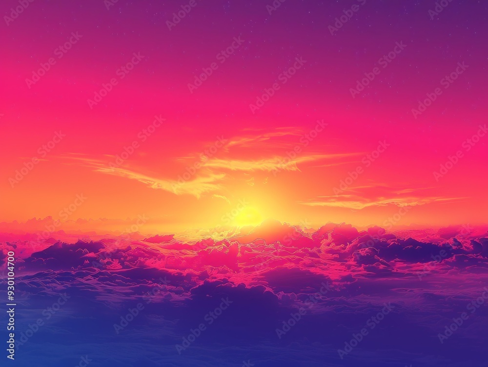 Fototapeta premium Sunset Clouds