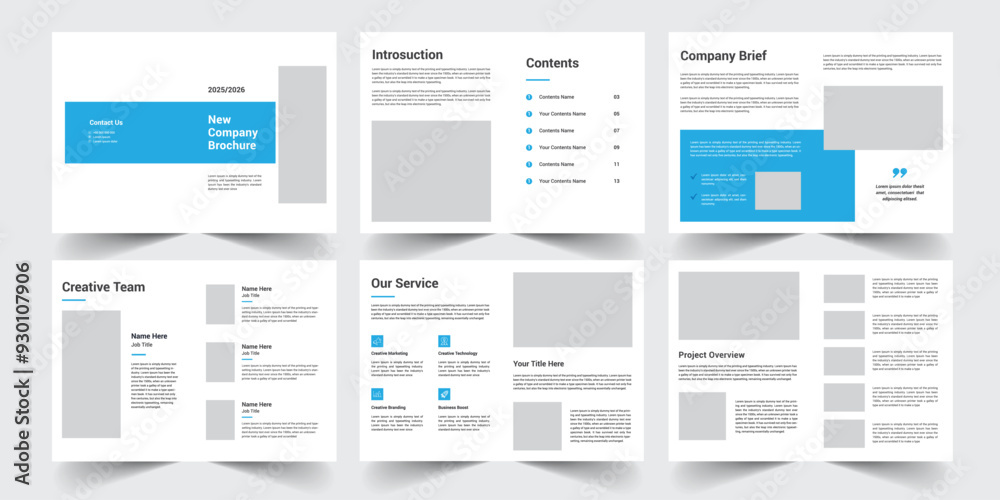 12 Page Business Brochure Template 12 Page Business Brochure Template
