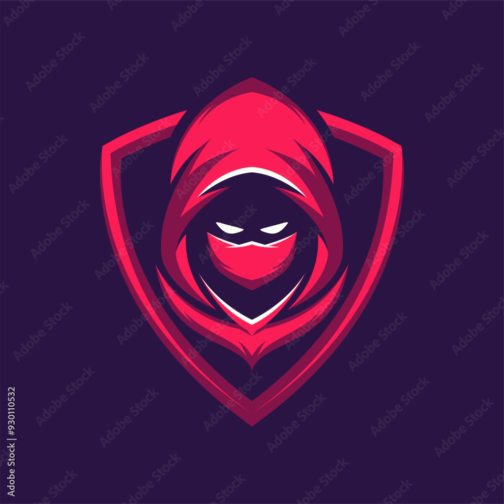 assassin gaming warrior logo mascot assassin gaming warrior logo mascot