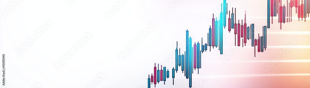 A dynamic financial chart illustrating growth and market trends with colorful bars and lines, ideal for business themes. A dynamic financial chart illustrating growth and market trends with colorful bars and lines, ideal for business themes.