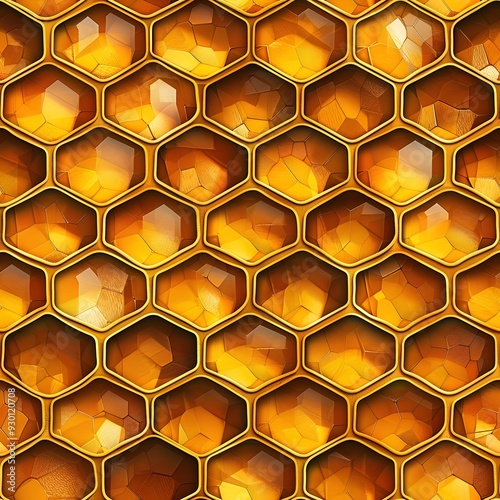 honey and honeycomb