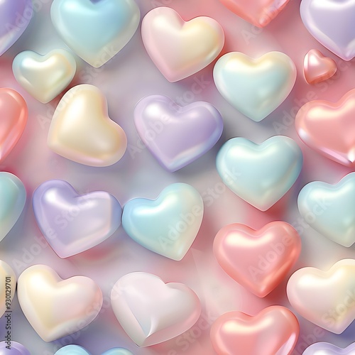 background with hearts