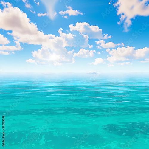 Wallpaper Mural Sea, ocean, sea landscape, Ocean landscape, sea view, ocean view, summer, sunny whether in ocean and sea Torontodigital.ca