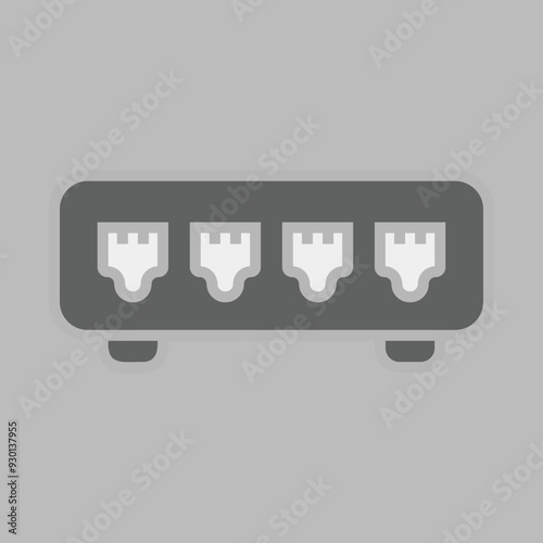 Network Switch icon Design