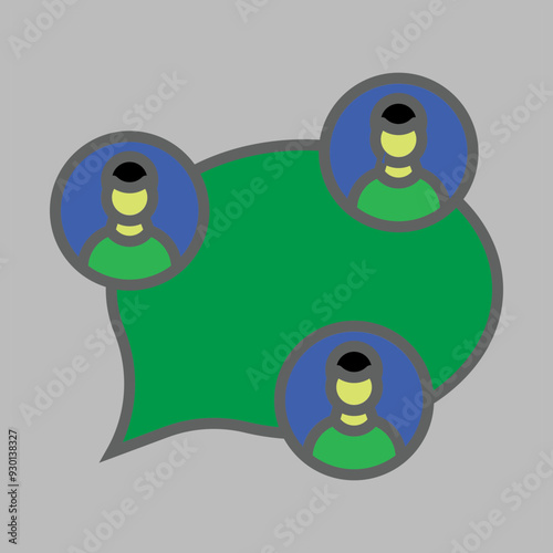 Teleconference icon Design