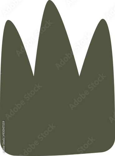 Abstract form set. Geometric minimal shape. Modern contemporary. Scribble bizarre boho figures.  