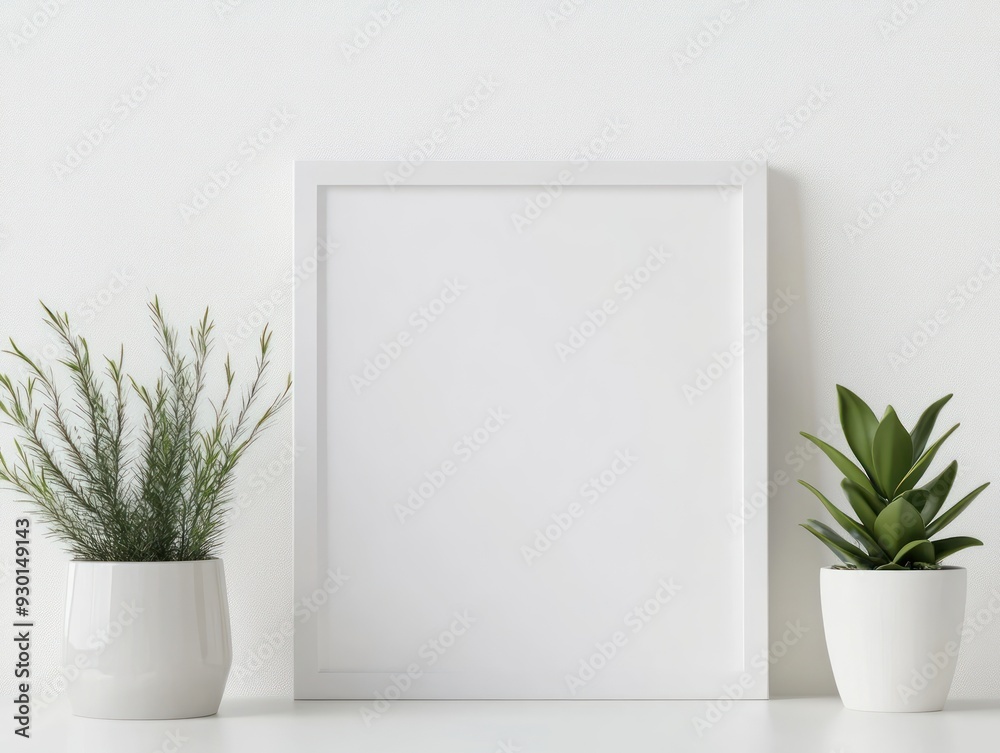 Clean White Wall Art Frame Clean White Wall Art Frame