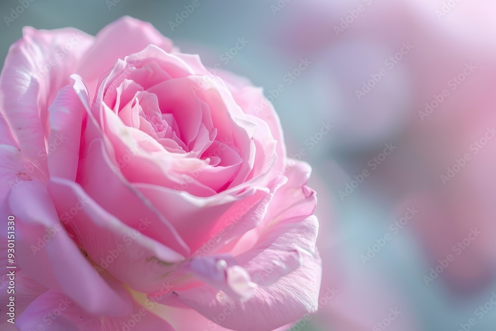 A close-up of a pink rose in full bloom, with its delicate petals and soft fragrance almost palpable. A close-up of a pink rose in full bloom, with its delicate petals and soft fragrance almost palpable.