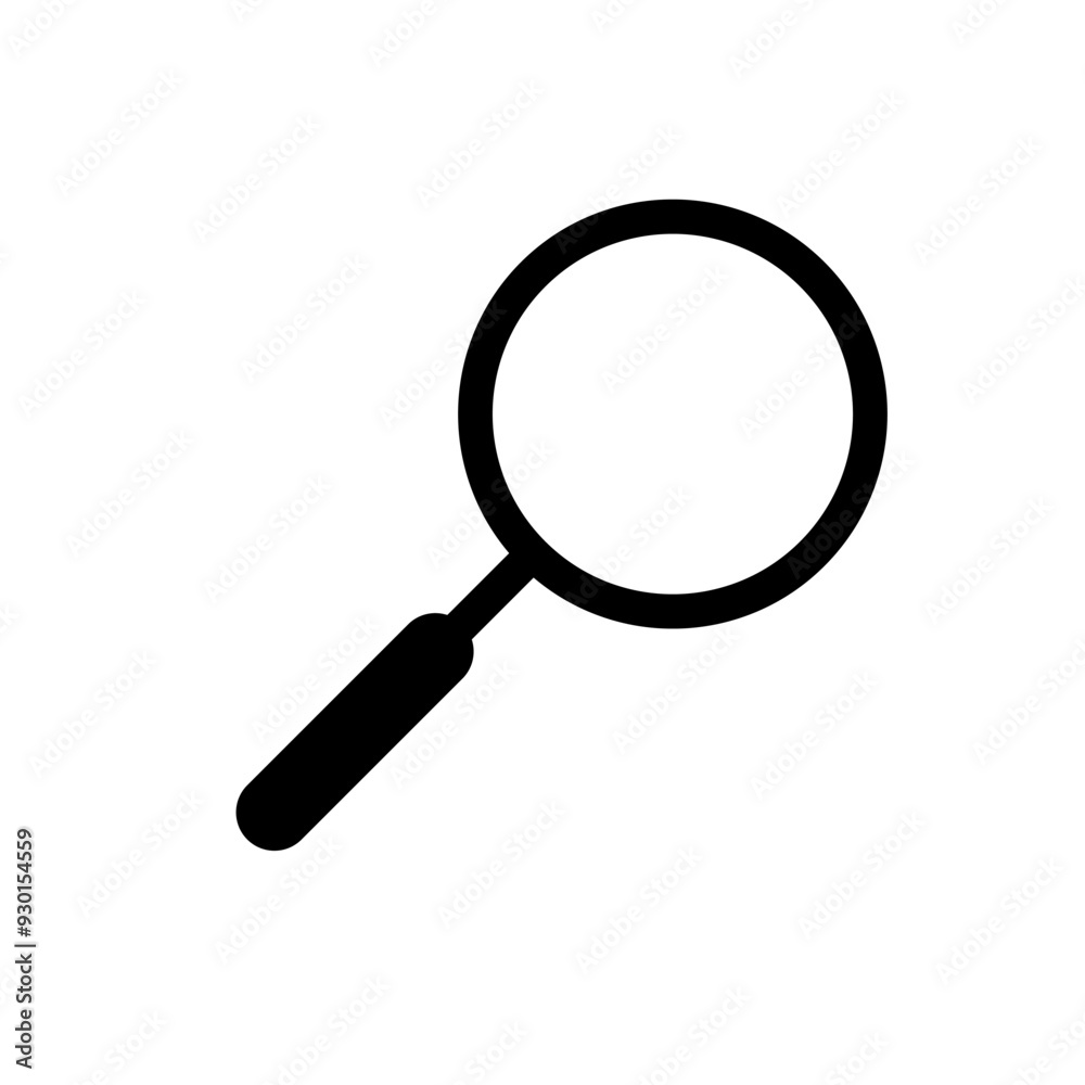 magnifying glass, search - vector icons magnifying glass, search - vector icons