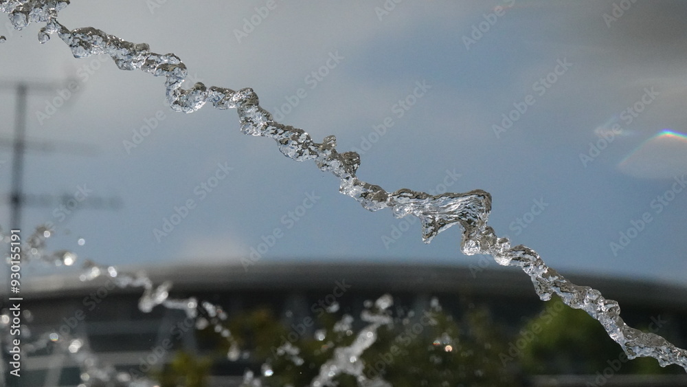 噴水のある公園 噴水のある公園
