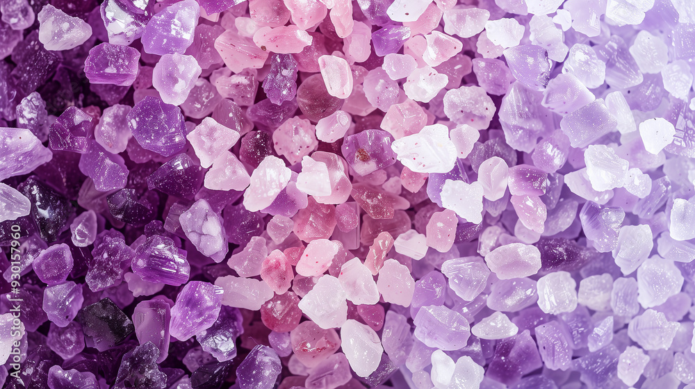 Fototapeta premium Bath salt and minerals background
