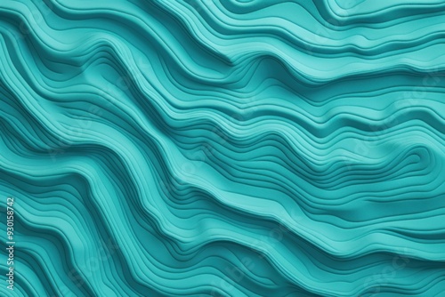 Terrain map teal pearl contours trails, image grid geographic relief topographic contour line maps background