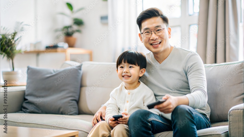 father tease his daughter kid relaxing at home father tease his daughter kid relaxing at home
