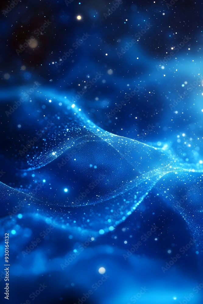 Ethereal blue nebula swirls across a starry cosmic expanse, creating a mesmerizing display of celestial light and energy in deep space. Ethereal blue nebula swirls across a starry cosmic expanse, creating a mesmerizing display of celestial light and energy in deep space.