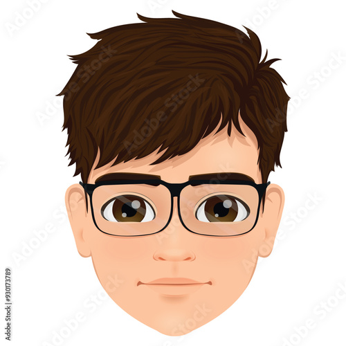 Portrait of middle school or high school aged boy