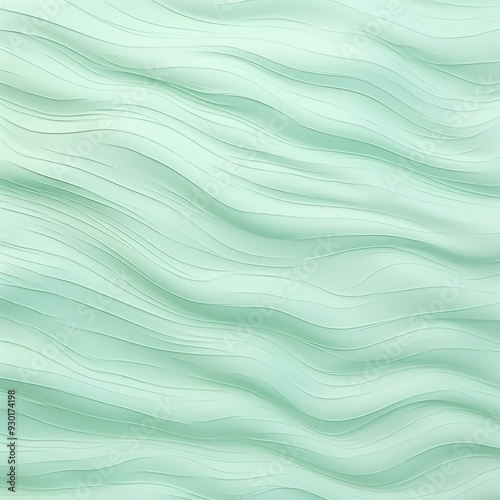 Thin barely noticeable line background pattern in Mint Green