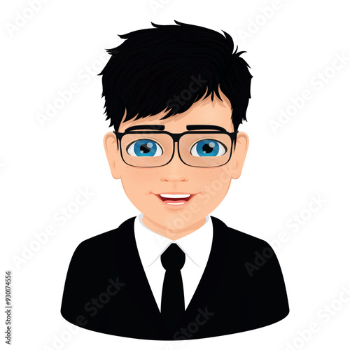 Portrait of middle school or high school aged boy