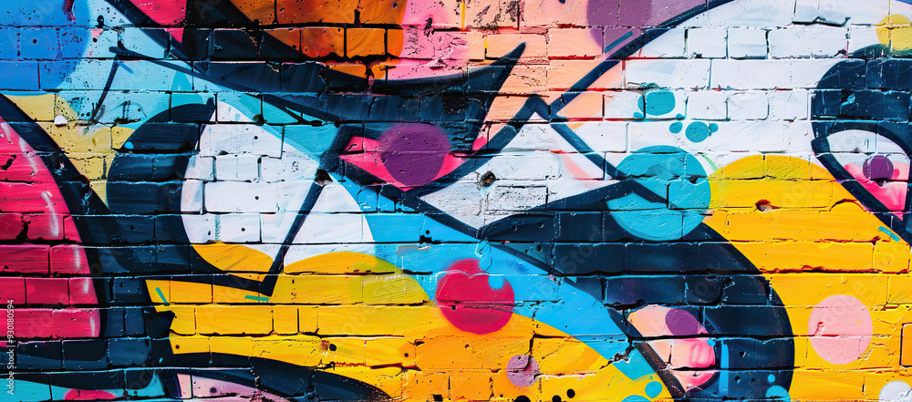 Abstract graffiti wall colorful urban street art creative expression modern mural design Abstract graffiti wall colorful urban street art creative expression modern mural design