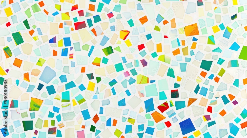 Colorful mosaic tile Colorful mosaic tile