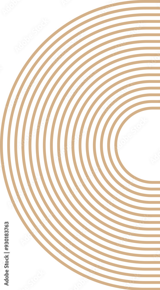 Fototapeta premium Minimalist Geometric Line