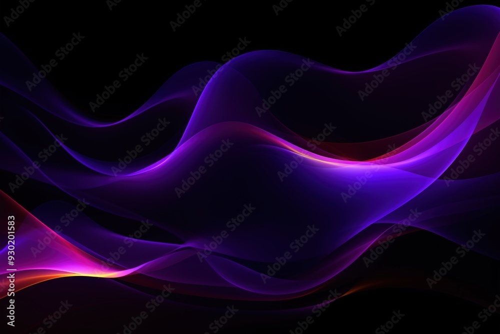 Purple and pink waves Purple and pink waves