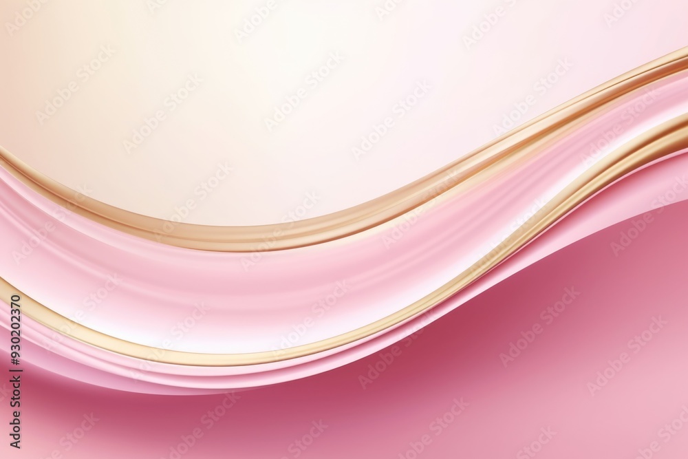 Free plain pink background with gold wave Free plain pink background with gold wave