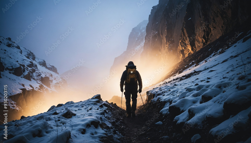 Mountain Wanders in Foggy Winter: The Pathfinder's Globetrot Enveloped in Landslide Mountain Wanders in Foggy Winter: The Pathfinder's Globetrot Enveloped in Landslide