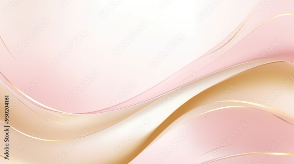 Free plain pink background with gold wave Free plain pink background with gold wave