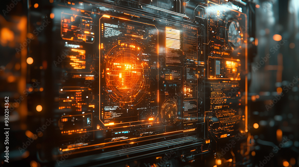 A high-tech holographic interface with a futuristic design, featuring vibrant colors, 3D elements, and advanced data visualization, reflecting cutting-edge technology and innovation. A high-tech holographic interface with a futuristic design, featuring vibrant colors, 3D elements, and advanced data visualization, reflecting cutting-edge technology and innovation.