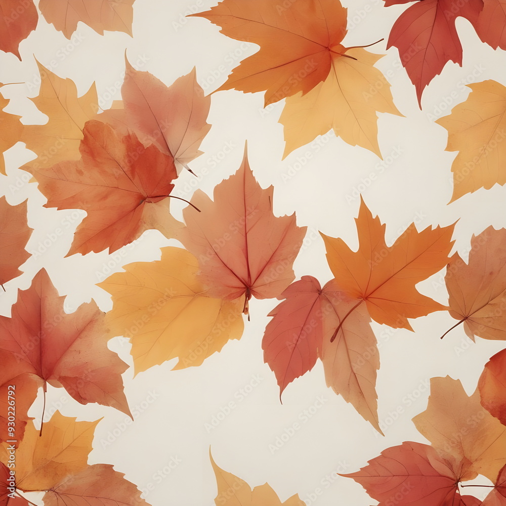 Obraz premium autumn leaves background
