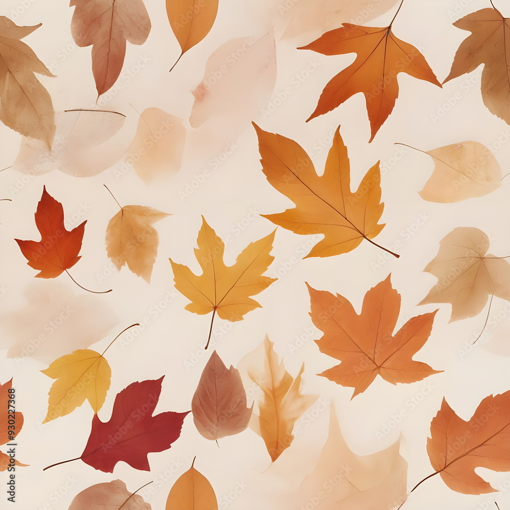 Obraz premium autumn leaves background
