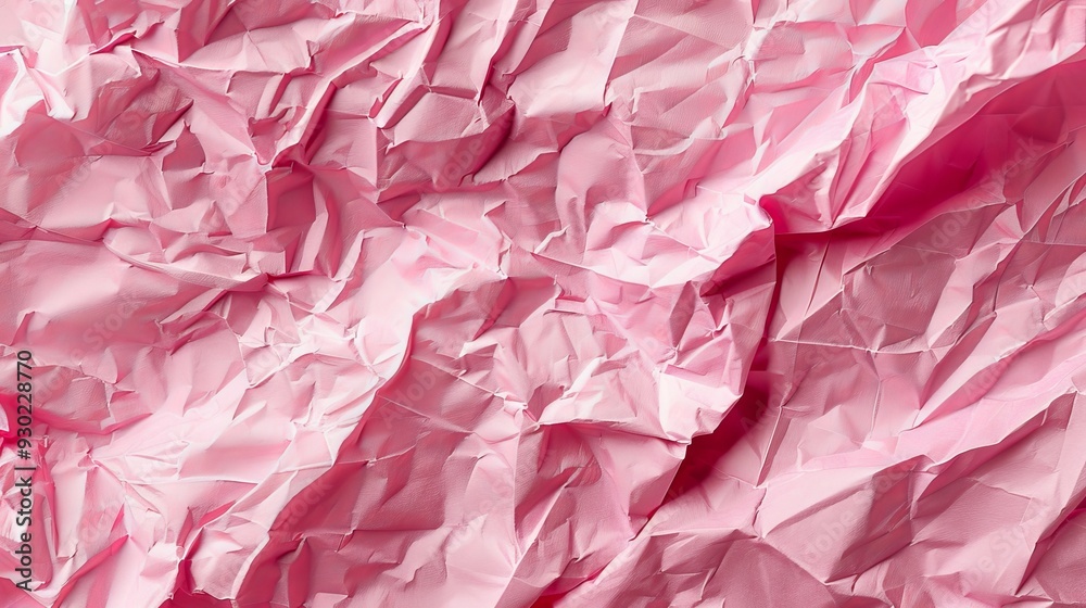 custom made wallpaper toronto digitalThis composition features a textured surface of crumpled pink paper with visible creases and folds, creating a dynamic and tactile visual experience