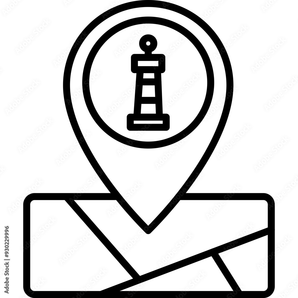 Monument Location Icon Monument Location Icon