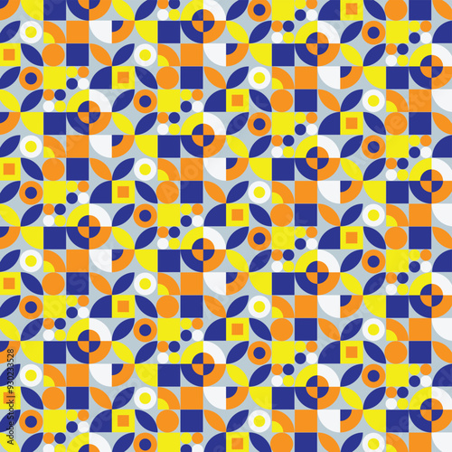 Modern abstract geometrical pattern, background 