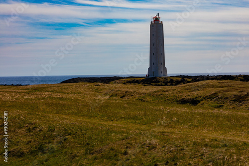 Malarrif lighthouse, Arnarstapi, Iceland, 