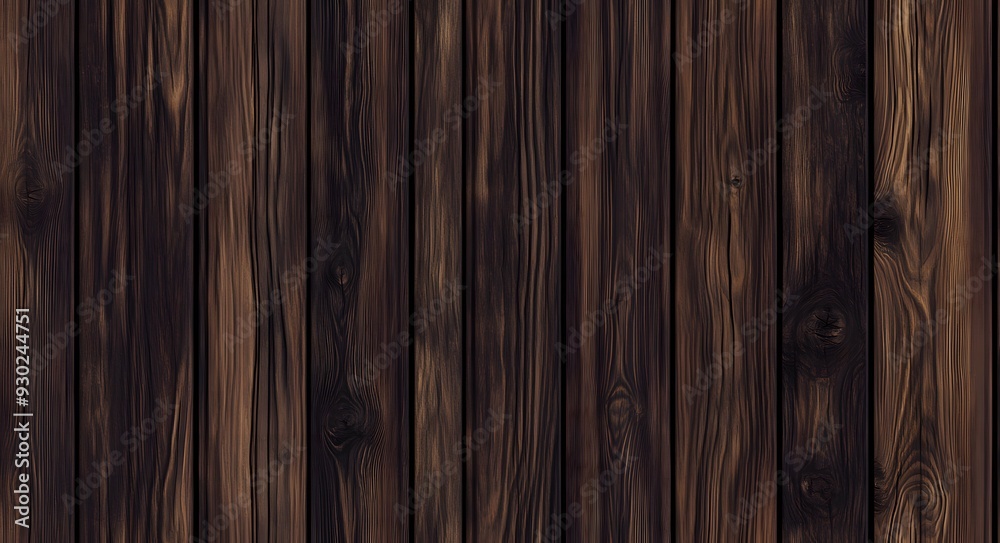 Obraz premium dark brown wood texture, seamless texture