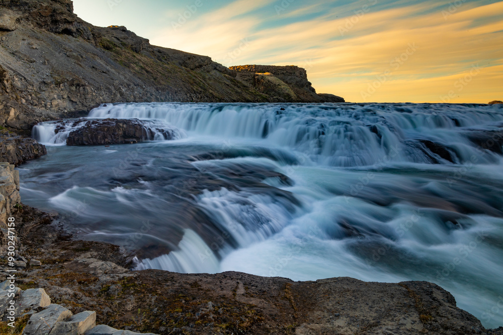 Obraz premium Gullfos, Iceland