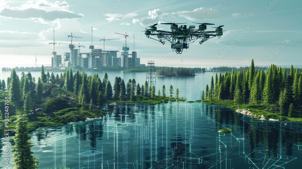 image that showcases the impact of artificial intelligence (AI) on industries image that showcases the impact of artificial intelligence (AI) on industries