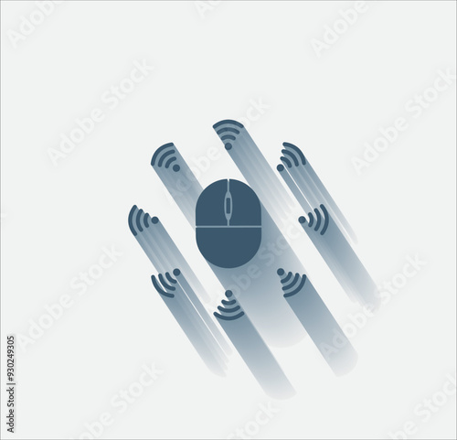 Vector dark color icon with shadow on light backghround photo