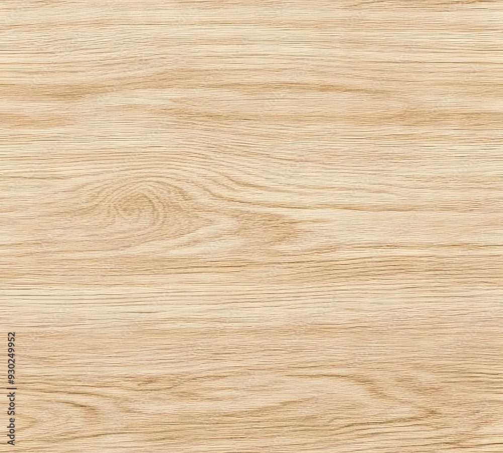 Fototapeta premium Light beige wooden background with wood grain texture for interior design